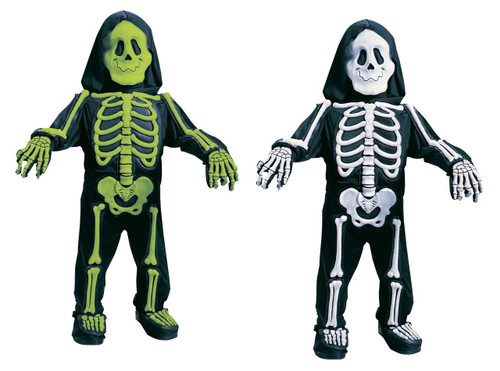 Fun World Totally Skelebones Green White Child Toddler Halloween Costume 1523 Fun World Totally Skelebones Green White Child Toddler Halloween Costume 1523