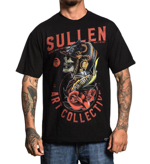 Sullen Matt Heinz Tattooed Urban Art Soldier Skull Roses Floral T Shirt SCM2099 Sullen Matt Heinz Tattooed Urban Art Soldier Skull Roses Floral T Shirt SCM2099