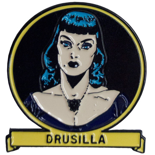 Kreepsville 666 Tales from the Crypt Drusilla Horror Enamel Pin Badge BETFCDS Kreepsville 666 Tales from the Crypt Drusilla Horror Enamel Pin Badge BETFCDS