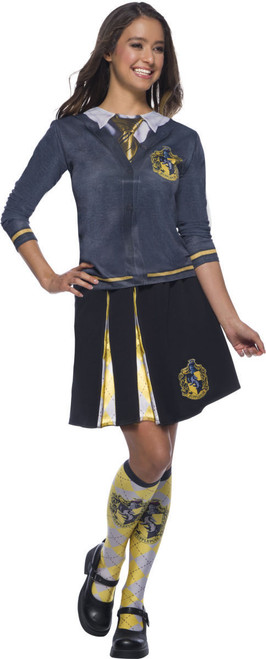 Verhogen Outlook moed Rubies Harry Potter Hufflepuff Uniform Top Shirt Kids Halloween Costume  641271 - Fearless Apparel