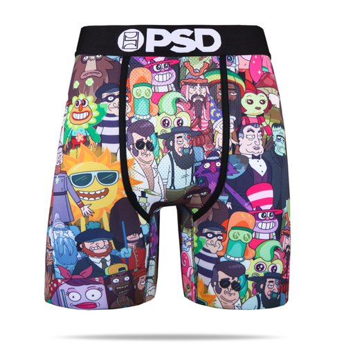 PSD Rick and Morty Sunshine Characters Urban Boxer Briefs Underwear 21810107