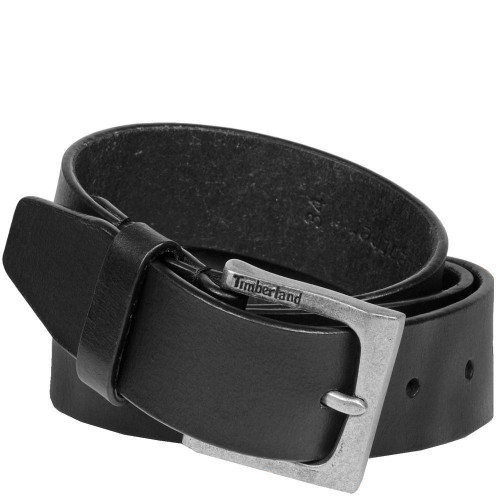 Timberland 35mm Classic Jeans Genuine Leather Urban Casual Black Belt B75397/08