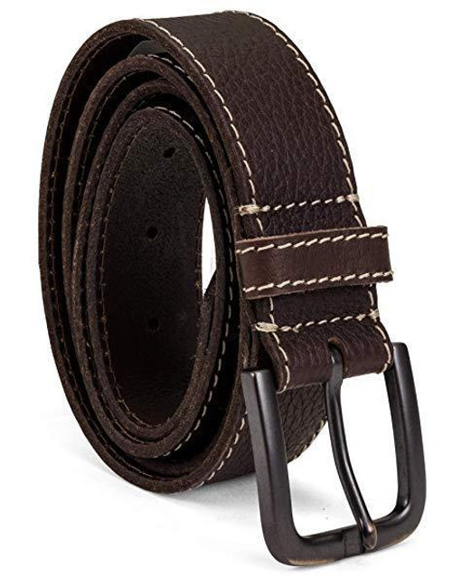 timberland casual leather belt