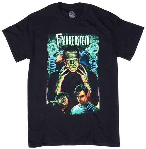 Rock Rebel Doctor Frankenstein Horror TV Classic Punk Monster Movie Mens T Shirt Rock Rebel Doctor Frankenstein Horror TV Classic Punk Monster Movie Mens T Shirt