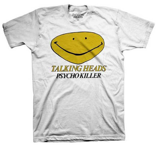 Talking Heads Psycho Killer Post Punk Art Pop Avant Garde Music T Shirt TLK-1015 Talking Heads Psycho Killer Post Punk Art Pop Avant Garde Music T Shirt TLK-1015