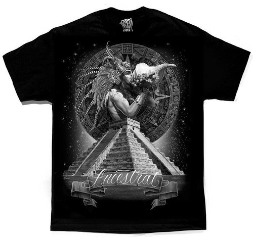 DGA David Gonzales Art Ancestral Mayans Calendar Mexico Indigenous Urban T Shirt DGA David Gonzales Art Ancestral Mayans Calendar Mexico Indigenous Urban T Shirt