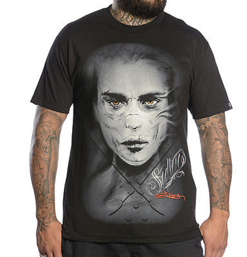SULLEN CLOTHING ELVIN BADGE PUNK GOTH YONG TATTOO INK ART EYES T TEE SHIRT S-5XL SULLEN CLOTHING ELVIN BADGE PUNK GOTH YONG TATTOO INK ART EYES T TEE SHIRT S-5XL
