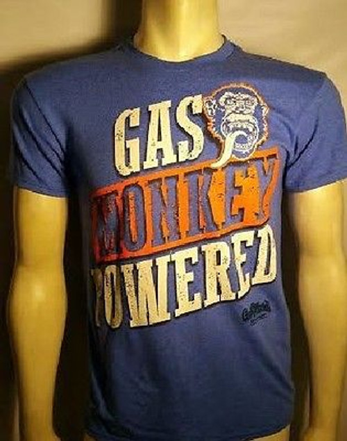 Gas Monkey Garage Powered Blood Sweat Beers Fast N Loud Dallas Texas T Tee Shirt Gas Monkey Garage Powered Blood Sweat Beers Fast N Loud Dallas Texas T Tee Shirt