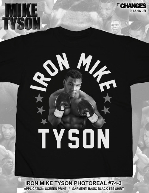 Iron Mike Tyson Photoreal Boxing World Champion Boxer Sports KO Shirt 74-3 Iron Mike Tyson Photoreal Boxing World Champion Boxer Sports KO Shirt 74-3