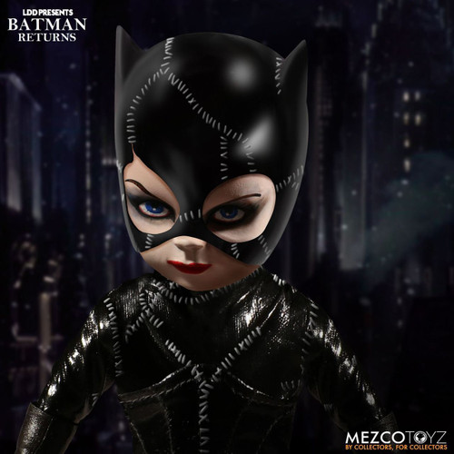 Mezco Toyz Batman Returns Catwoman Tim Button DC Comics Action Figure 99375