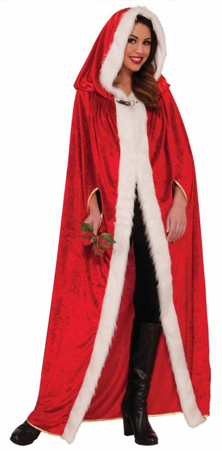 Forum Novelties Elegant Christmas Cape Mrs Claus Santa Holiday Costume 73879 Forum Novelties Elegant Christmas Cape Mrs Claus Santa Holiday Costume 73879