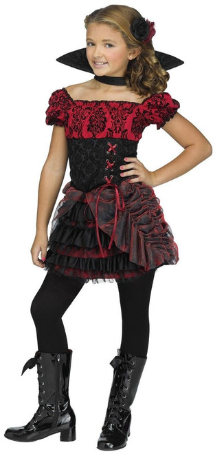 Fun World La Vampira Vampire Horror Child Girls Halloween Costume 114742 Fun World La Vampira Vampire Horror Child Girls Halloween Costume 114742