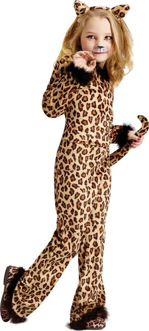 Fun World Pretty Leopard Cats Animals Childrens Kids Halloween Costume 114972 Fun World Pretty Leopard Cats Animals Childrens Kids Halloween Costume 114972