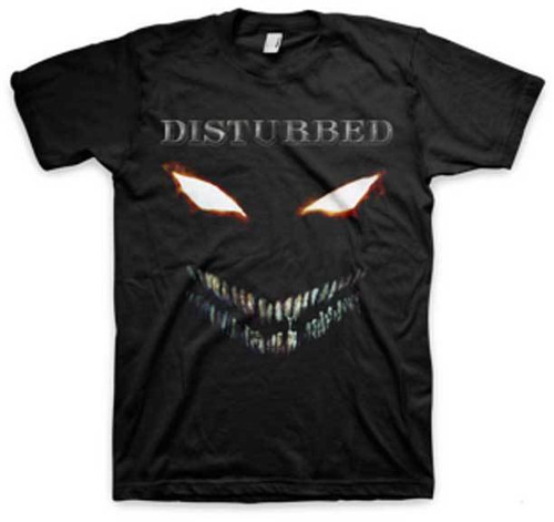 Disturbed Scary Face Heavy Metal Hard Rock Music Chicago Band T