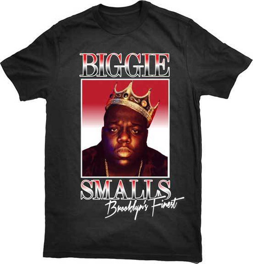 Notorious B.I.G. Biggie Smalls Brooklyns Finest Adult Mens T Tee Shirt 10040086 Notorious B.I.G. Biggie Smalls Brooklyns Finest Adult Mens T Tee Shirt 10040086