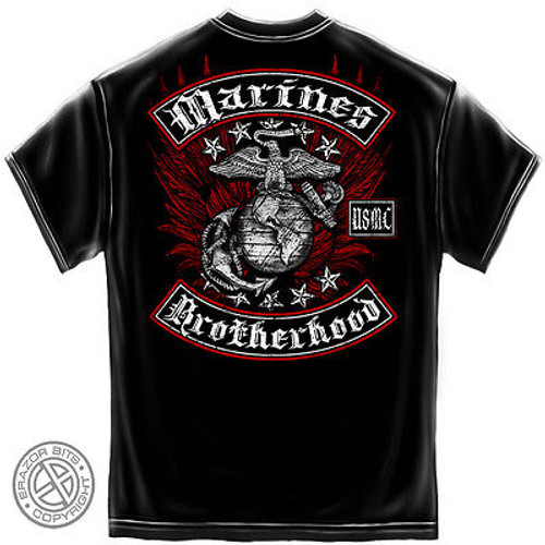 Usmc Marine Biker Foil Gun Freedom Usa America Military Mens T Tee Shirt S-3Xl Usmc Marine Biker Foil Gun Freedom Usa America Military Mens T Tee Shirt S-3Xl