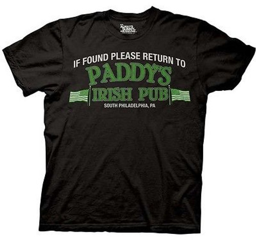 Authentic Its Always Sunny In Philadelphia If Found Paddys Shirt S M L Xl 2Xl Authentic Its Always Sunny In Philadelphia If Found Paddys Shirt S M L Xl 2Xl