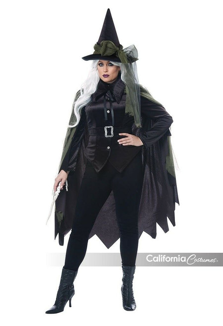 California Costumes Gothic Witch Plus Size Adult Womens Halloween Costume 01791 California Costumes Gothic Witch Plus Size Adult Womens Halloween Costume 01791