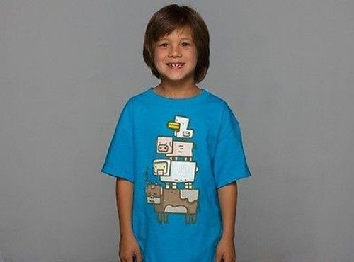 Authentic Minecraft Animal Totem Youth Tee Steve Creeper Ender Dragon Shirt S-Xl Authentic Minecraft Animal Totem Youth Tee Steve Creeper Ender Dragon Shirt S-Xl