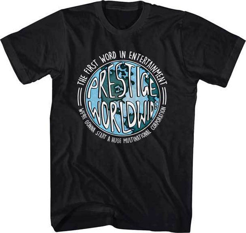 Step Brothers Prestige Worldwide Ferrell Reilly Comedy Movie T Shirt STP13BK Step Brothers Prestige Worldwide Ferrell Reilly Comedy Movie T Shirt STP13BK