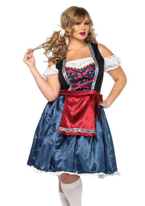 Leg Avenue Beerfest Beauty Oktoberfest Adult Plus Size Halloween Costume 85598X Leg Avenue Beerfest Beauty Oktoberfest Adult Plus Size Halloween Costume 85598X