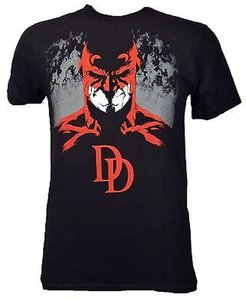 Daredevil Noir Marvel Comics Super Hero Dark Mist Shade Black T Shirt S-3Xl Daredevil Noir Marvel Comics Super Hero Dark Mist Shade Black T Shirt S-3Xl