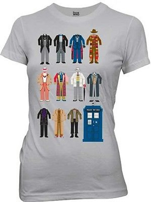 Doctor Who Outfits Alien Traveller Science Fiction Juniors T Tee Shirt S-Xl Doctor Who Outfits Alien Traveller Science Fiction Juniors T Tee Shirt S-Xl