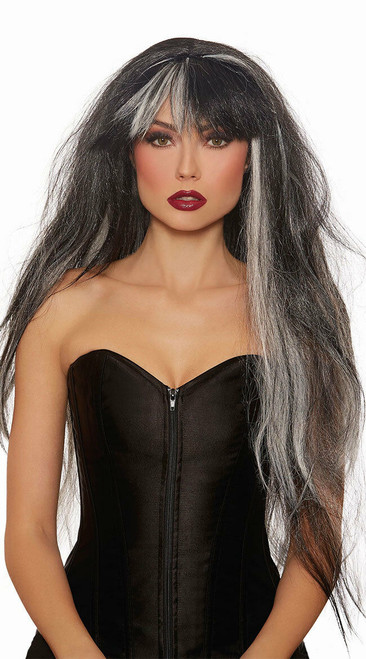 Dreamgirl Extra Long Haunted Ghost Grey Wig Halloween Costume Accessory 11329 Dreamgirl Extra Long Haunted Ghost Grey Wig Halloween Costume Accessory 11329