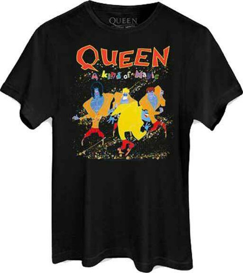 ミュージック Queen Queen Metal Crest Logo Classic Rock Freddie Mercury Music Band T
