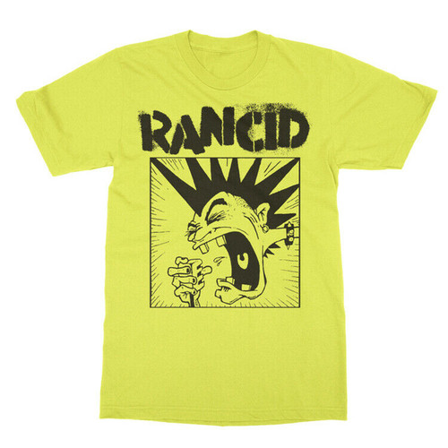 Rancid Screaming Mohawk Singer Skate Pop Punk Rock Music Band T