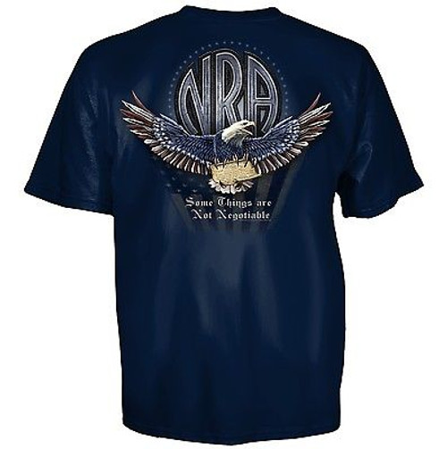 NRA EAGLE SOAR 2ND AMENDMENT RIFLE FLAG GUN MILITARY MENS T TEE SHIRT S-3XL NRA EAGLE SOAR 2ND AMENDMENT RIFLE FLAG GUN MILITARY MENS T TEE SHIRT S-3XL