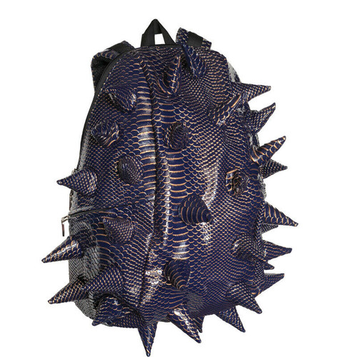 Madpax Spiketus Rex Luxe Gator Skin Blue Full Pack School Bag Backpack LGF0484