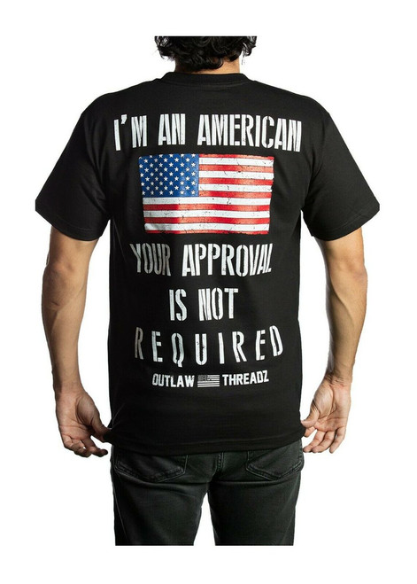 Outlaw Threadz Unapologetic American Flag USA Patriotic Country T Shirt MT159 Outlaw Threadz Unapologetic American Flag USA Patriotic Country T Shirt MT159