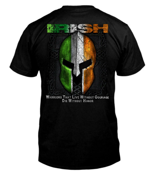 Irish Warrior Viking Helmet Celtic Ireland Flag St Paddys Day Patriotic T Shirt Irish Warrior Viking Helmet Celtic Ireland Flag St Paddys Day Patriotic T Shirt