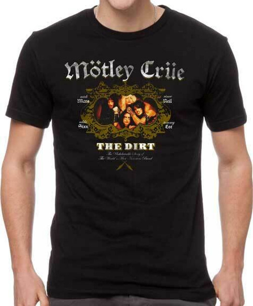 Motley Crue The Dirt Heavy Metal Glam Classic Rock Music Band T Shirt MOT10264 Motley Crue The Dirt Heavy Metal Glam Classic Rock Music Band T Shirt MOT10264