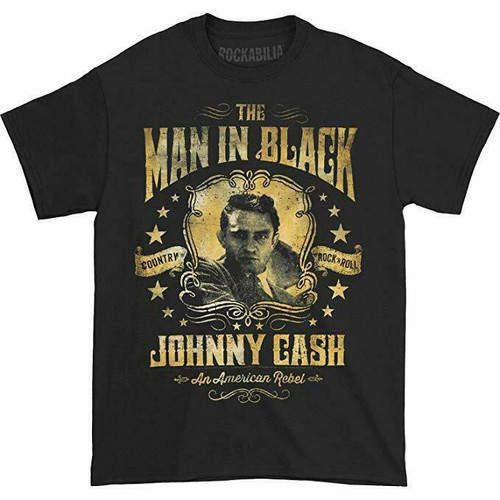 Johnny Cash Men In Black American Rebel Country Rock Music T Shirt 30030084 Johnny Cash Men In Black American Rebel Country Rock Music T Shirt 30030084