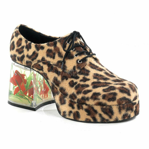 Funtasma Disco Pimp Floating Fish Leopard Halloween Costume Heels Shoes PIMP-02