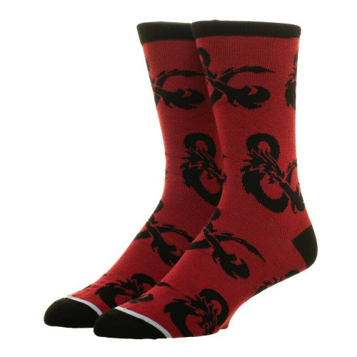 Dungeons and Dragons Fantasy Table Top Board Gaming AOP Crew Sock CR60GFDAD Dungeons and Dragons Fantasy Table Top Board Gaming AOP Crew Sock CR60GFDAD