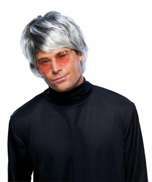 Rubies Dark Grey Pop Star Mod 60s 70s Wig Halloween Costume Accessory 50588 Rubies Dark Grey Pop Star Mod 60s 70s Wig Halloween Costume Accessory 50588