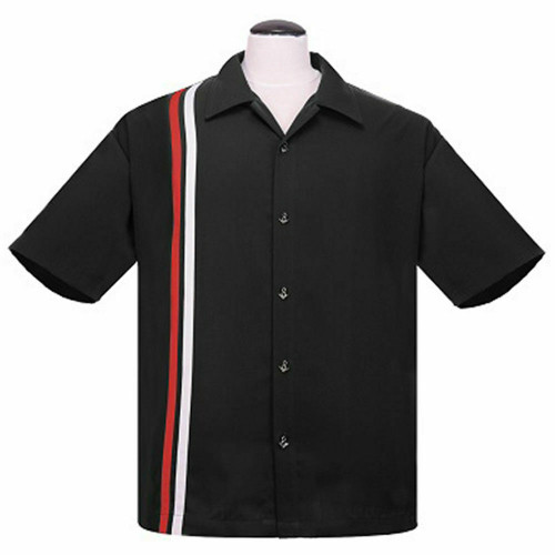 Steady Clothing V8 Racer Hot Rod Rockabilly Bowling Button Down Shirt ST35006 Steady Clothing V8 Racer Hot Rod Rockabilly Bowling Button Down Shirt ST35006