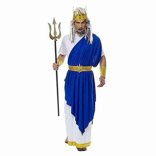 Costume Culture Neptune Poseidon King Greek Adult Mens Halloween Costume 49771 Costume Culture Neptune Poseidon King Greek Adult Mens Halloween Costume 49771