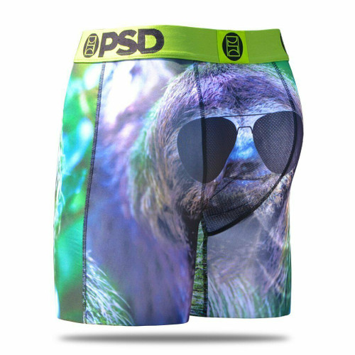 PSD Sloth Cool Sunglasses Animal Athletic Urban Boxer Briefs Underwear  E11911050 - Fearless Apparel