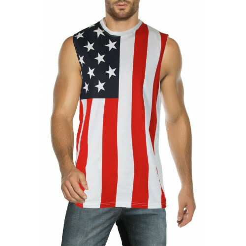 NRYDYMM Mens Sleeveless T Shirt Protesting is Patriotic 100% Cotton Bodybuilding T Shirt NRYDYMM Mens Sleeveless T Shirt Protesting is Patriotic 100% Cotton Bodybuilding T Shirt