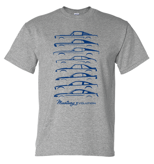 David Carey Ford Mustang Evolution Body Mechanics Trucks Cars T Shirt 48967 David Carey Ford Mustang Evolution Body Mechanics Trucks Cars T Shirt 48967