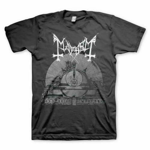 Mayhem Esoteric Warfare Norwegian Black Metal Goth Music Band T