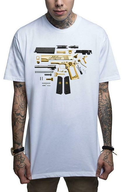 Mafioso Assembly Caliber Guns Weapons Gangsta Urban Tattoos Punk