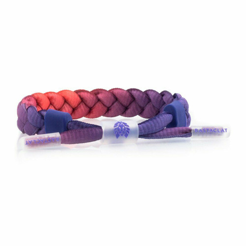 Rastaclat Sunset Drops Purple Braided Shoelace Urban Wristband Bracelet 11200052