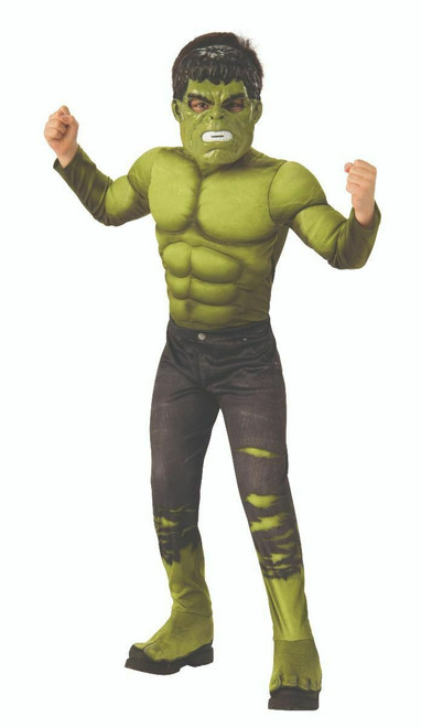 Rubies Marvel Avengers 4 Endgame Hulk Deluxe Childs Halloween Costume 700669 Rubies Marvel Avengers 4 Endgame Hulk Deluxe Childs Halloween Costume 700669