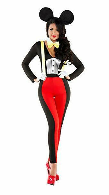 Starline Misbehavin Mouse Mickey Sexy Adult Womens Halloween Costume S6104 Starline Misbehavin Mouse Mickey Sexy Adult Womens Halloween Costume S6104