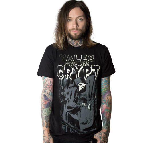 Kreepsville 666 Tales from the Crypt Grim Reaper Horror Punk Goth T Shirt MTECGR Kreepsville 666 Tales from the Crypt Grim Reaper Horror Punk Goth T Shirt MTECGR